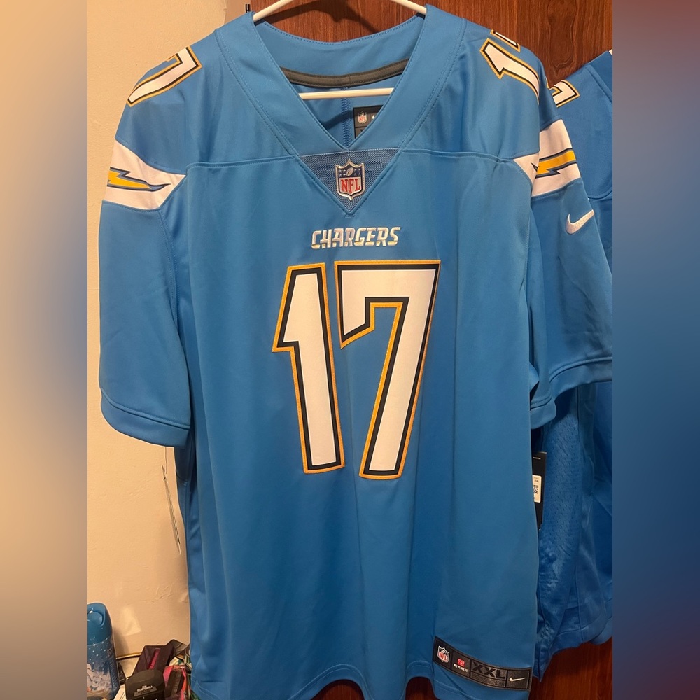 Men’s Los Angeles Chargers Philip Rivers Nike Powder Blue Vapor Limited Jersey